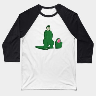 Hallowen Trex Suit Baseball T-Shirt